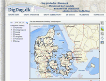 Tablet Screenshot of digdag.dk